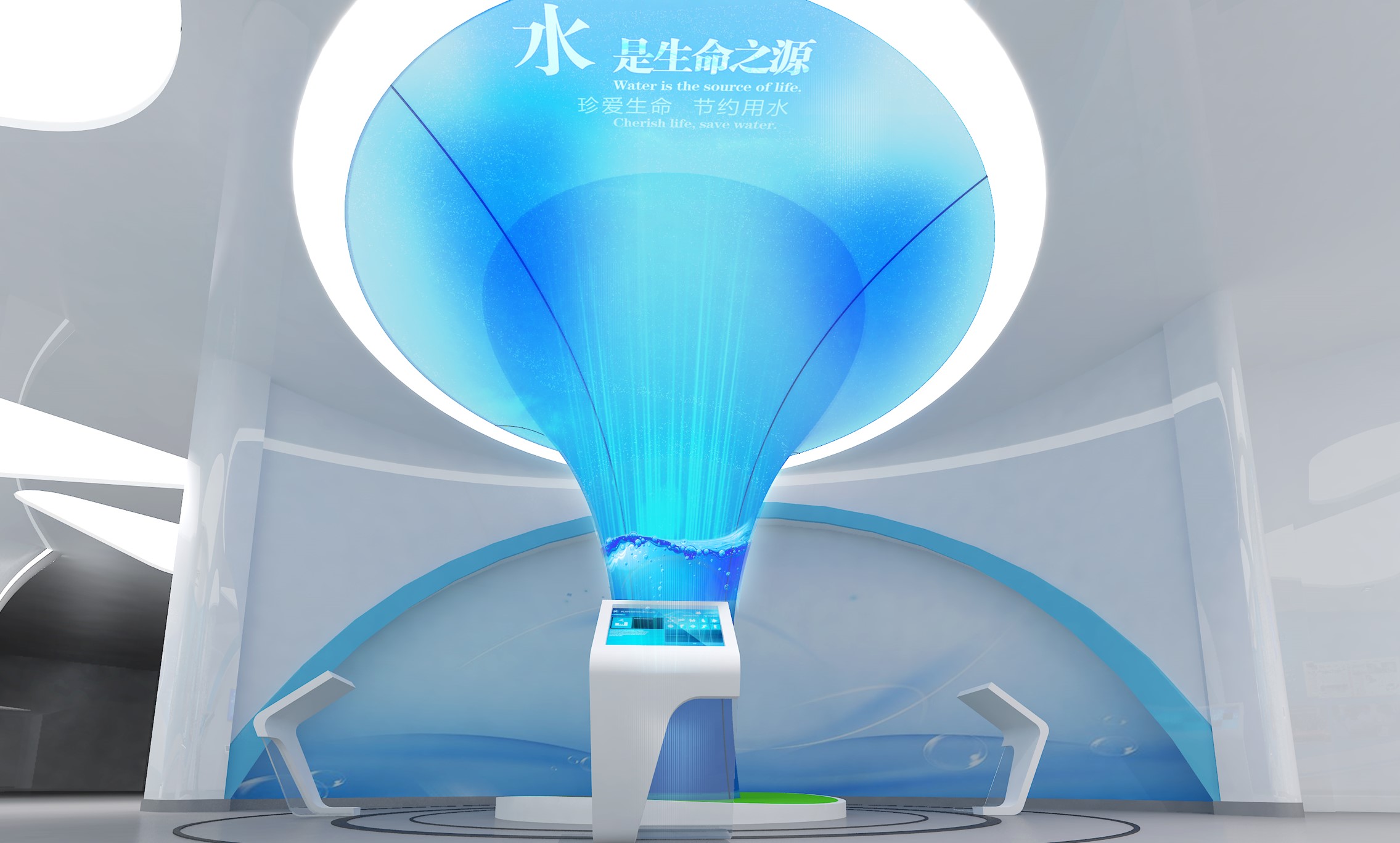 上善若水，水潤萬物——日照水務集團企業展廳(圖9)