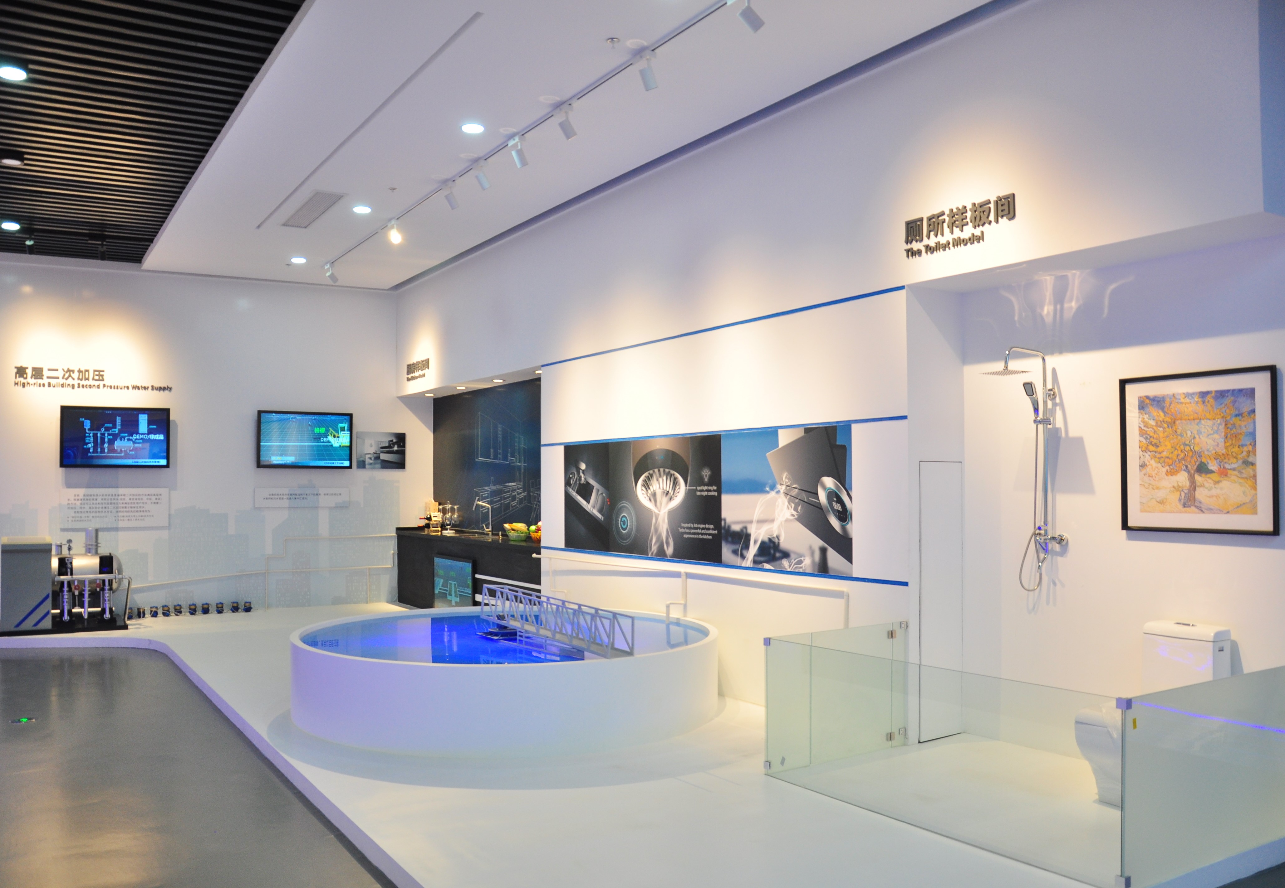上善若水,水潤萬物——日照水務集團企業展廳(圖6)