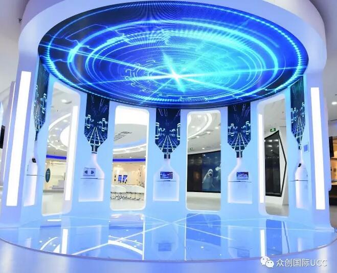 展廳設計 眾創展廳設計案例—北方廣電網絡研發中心(圖1)
