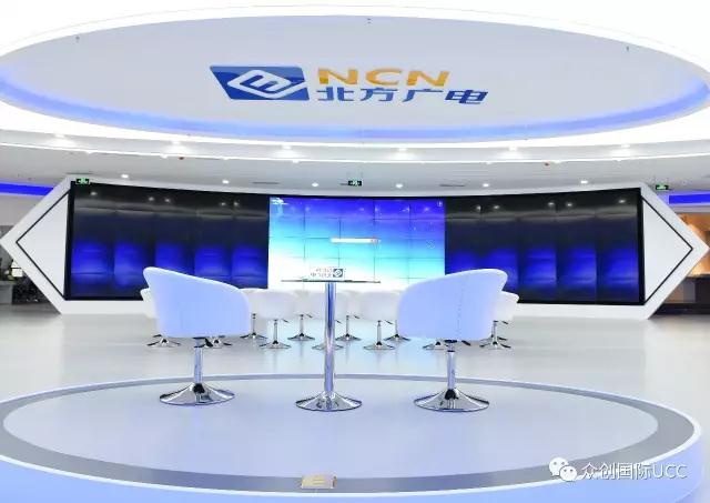 展廳設計案例回顧-北方廣電網絡研發中心展廳(圖1)