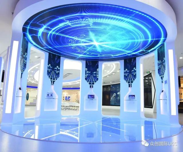 展廳設計案例回顧-北方廣電網絡研發中心展廳(圖2)