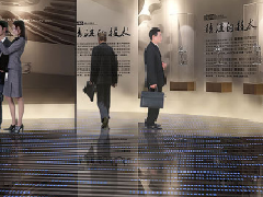 淺談企業展廳設計工業實施安裝