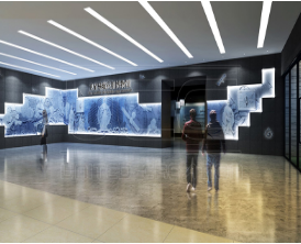 畫展展廳藝術氛圍感