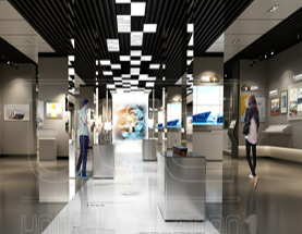 文化展館空間流線關系設計思路(圖1)